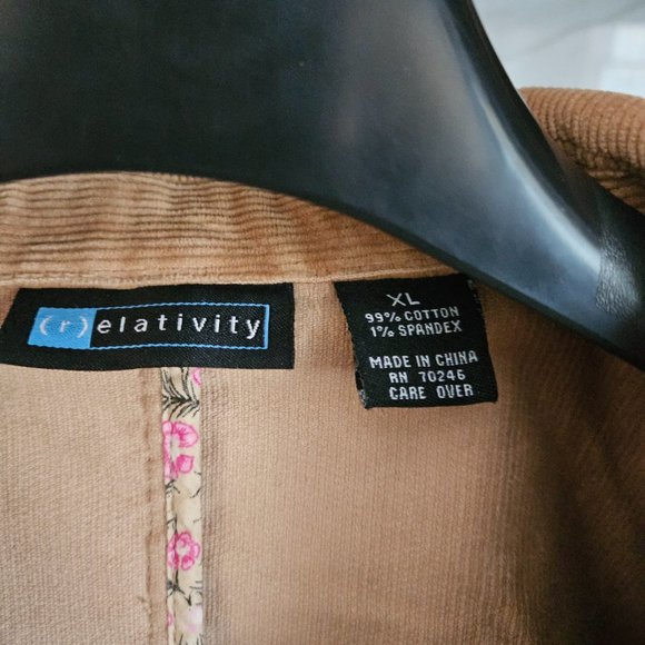 VINTAGE Style Corduroy Jacket - Picture 3 of 3